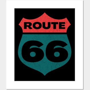 Route 66 Highway Posters and Art